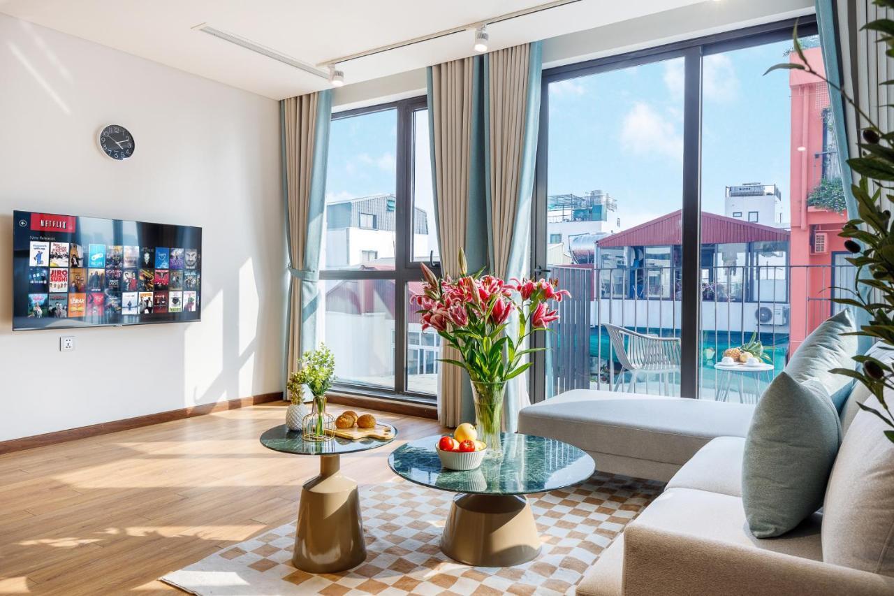 Margaery Boutique Apartment & Skyon9 Rooftop Bar Hanoi Dış mekan fotoğraf