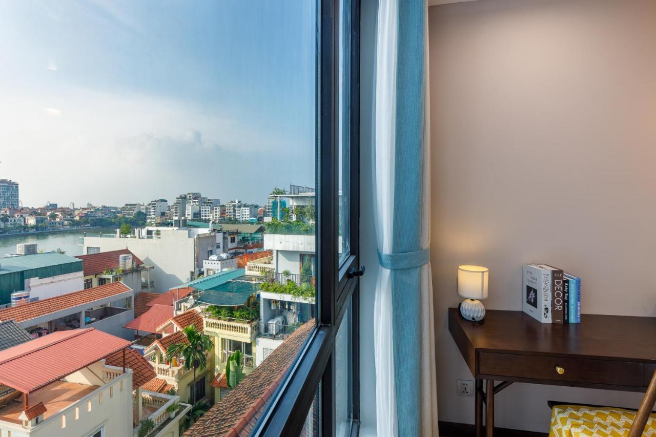 Margaery Boutique Apartment & Skyon9 Rooftop Bar Hanoi Dış mekan fotoğraf