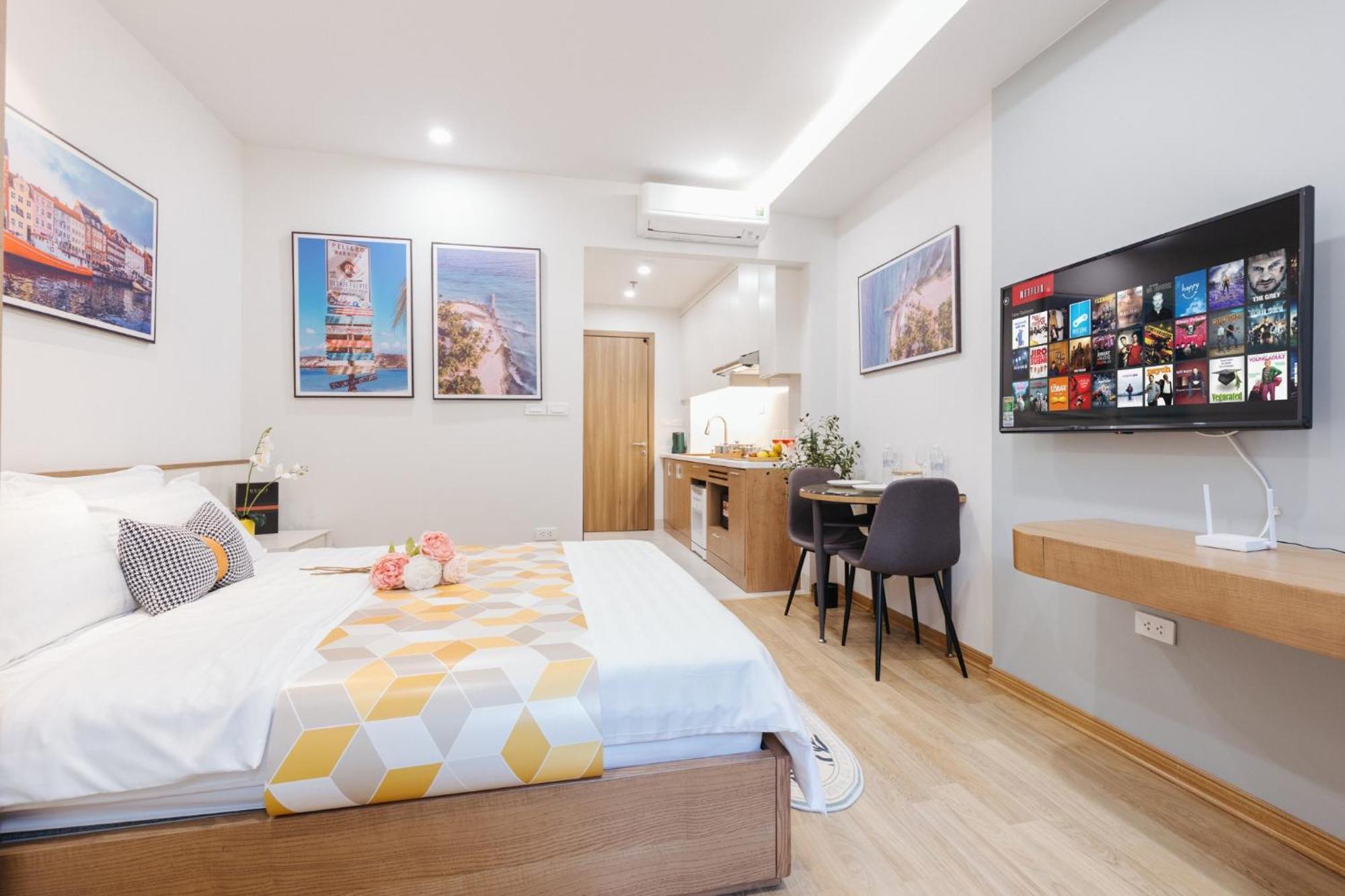 Margaery Boutique Apartment & Skyon9 Rooftop Bar Hanoi Dış mekan fotoğraf
